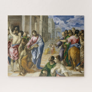 Christus heilt einen Blinden El Greco Puzzle