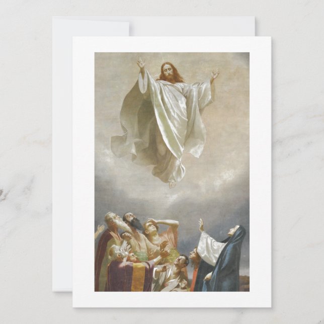 Christus Himmelfahrt zum Himmel Von Aposteln beoba (Vorderseite)