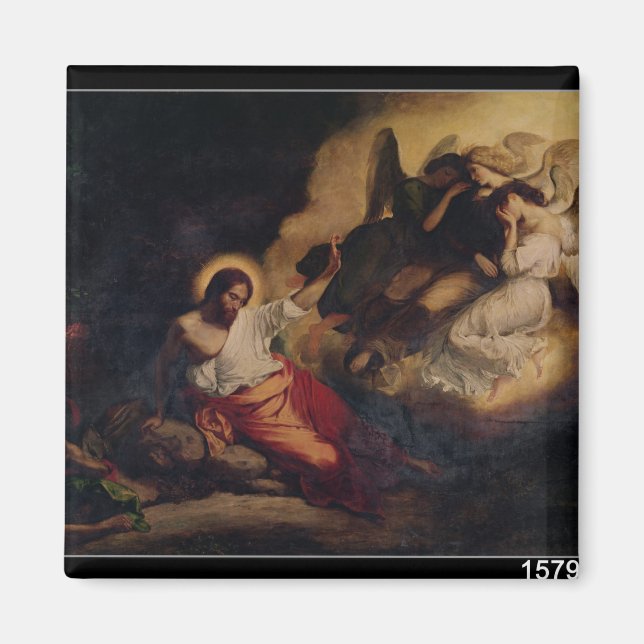 Christus im Garten der Oliven, 1827 Magnet (Vorne)