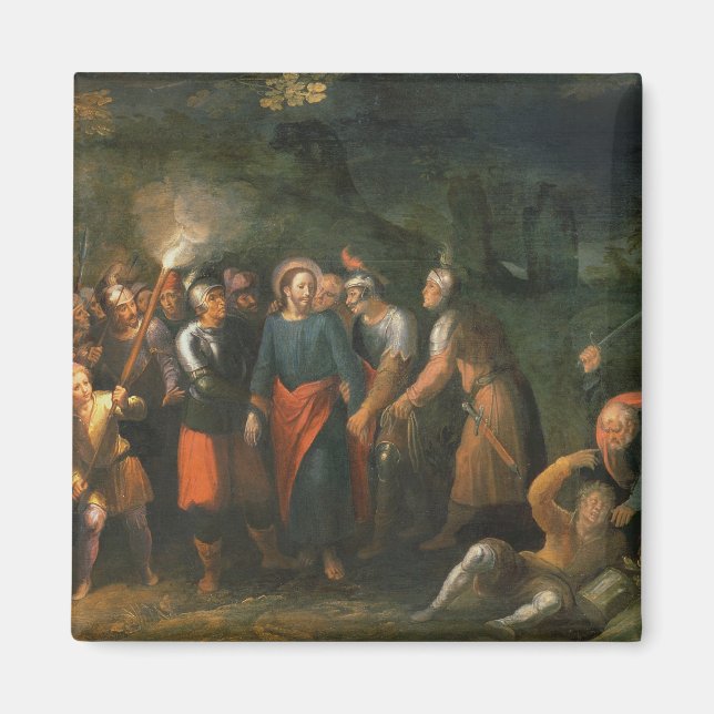 Christus im Garten von Gethsemane Magnet (Vorne)