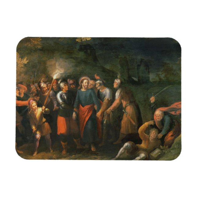 Christus im Garten von Gethsemane Magnet (Horizontal)