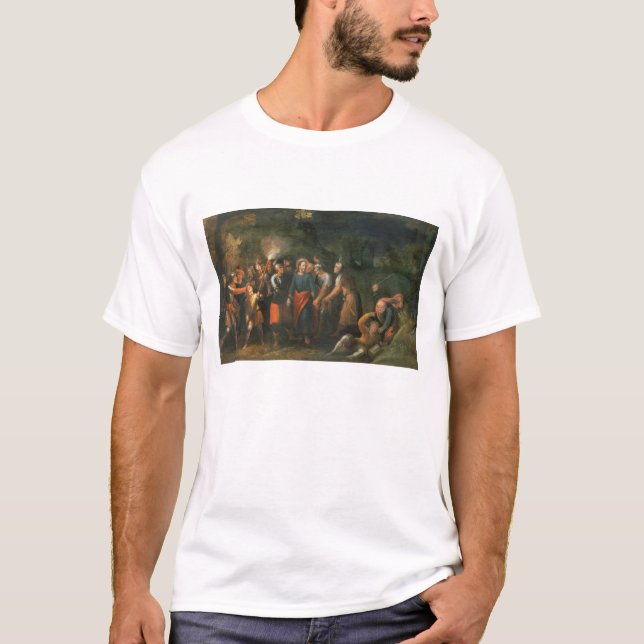 Christus im Garten von Gethsemane T-Shirt (Vorderseite)