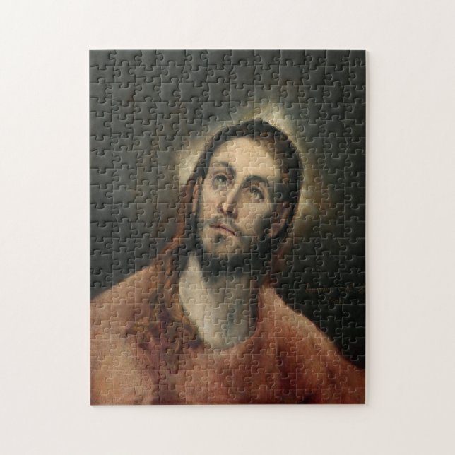 Christus im Gebet von El Greco Puzzle (Vertikal)