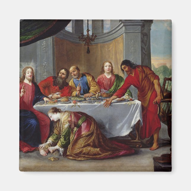 Christus im Haus Simon des Pharisees Magnet (Vorne)
