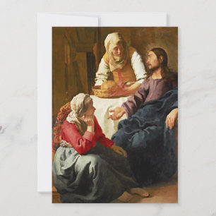 Christus im Haus von Martha und Maria