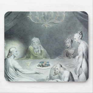 Christus im Haus von Martha und von Mary Mousepad
