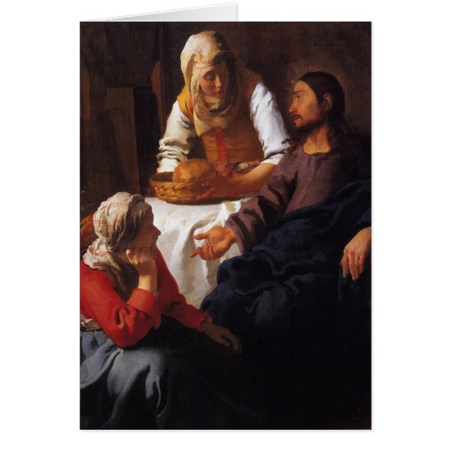 Christus im Haus von Mary u. von Martha (Vorne)