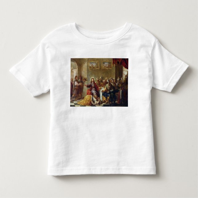 Christus im Haus von Simon der Pharisee, 1660 Kleinkind T-shirt (Vorderseite)