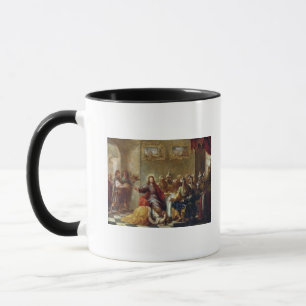 Christus im Haus von Simon der Pharisee, 1660 Tasse
