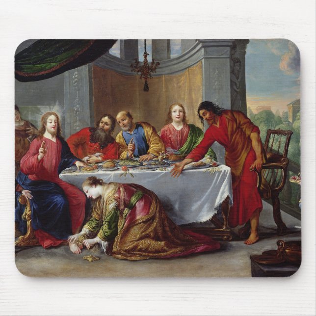 Christus im Haus von Simon der Pharisee Mousepad (Vorne)