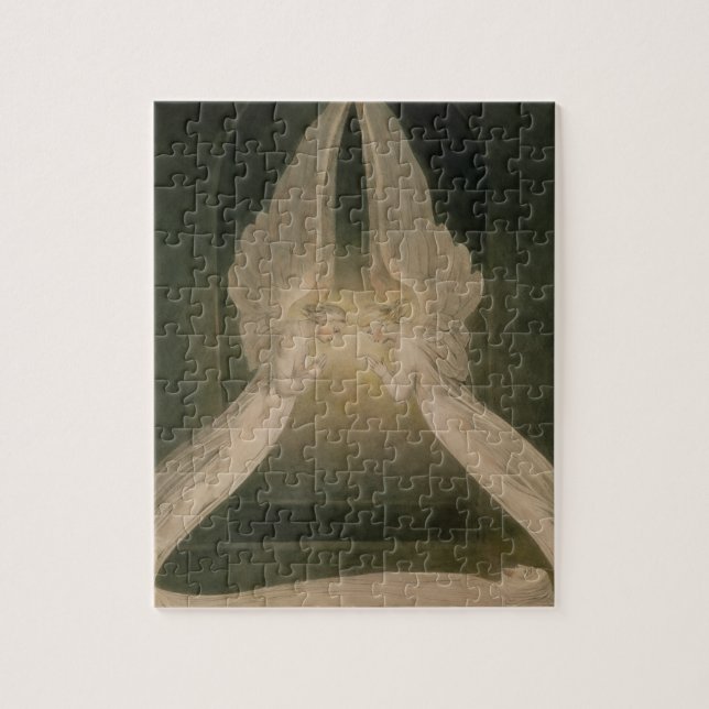 Christus im Sepulchre, geschützt durch Engel Puzzle (Vertikal)