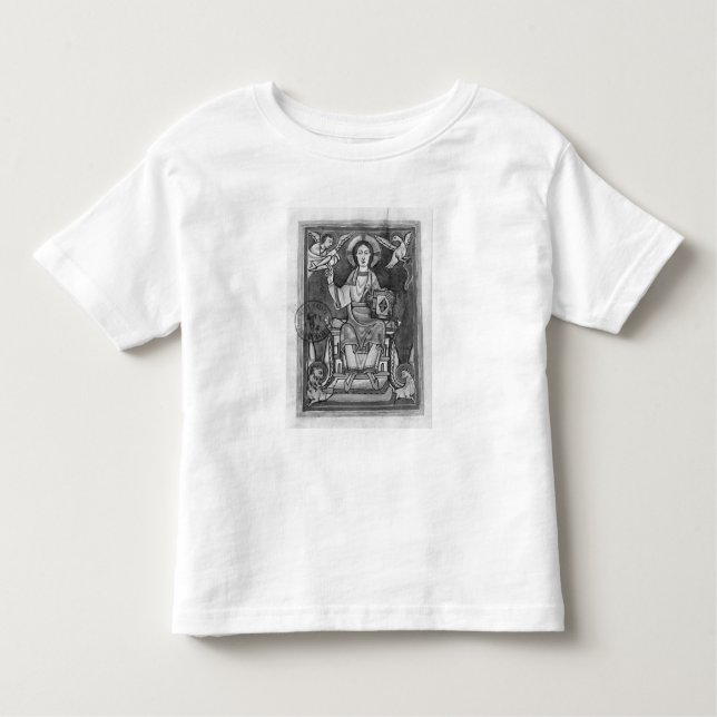 Christus in der Majestät, von einem Benedictional Kleinkind T-shirt (Vorderseite)