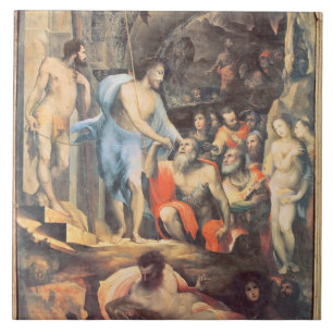Christus in der Schwebe, c.1530-35 (Platte) Fliese