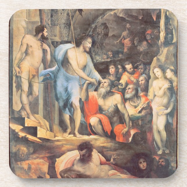 Christus in der Schwebe, c.1530-35 (Platte) Untersetzer (Vorderseite)