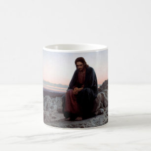 Christus in der Wildnis, Ivan Kramskoi Kaffeetasse