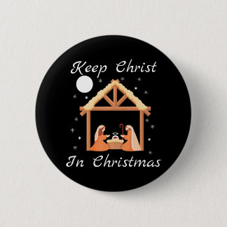Christus in Weihnachten Weihnachten Weihnachten Ch Button