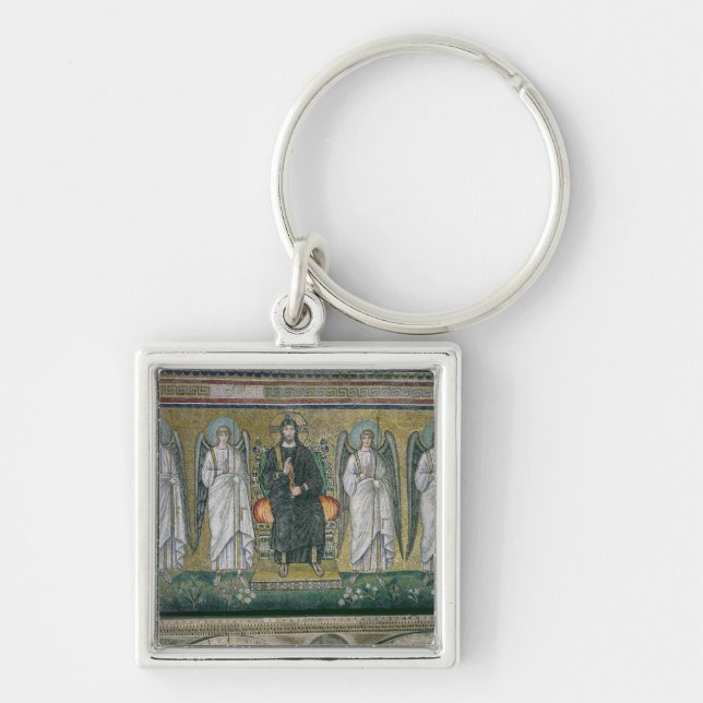 Christus inthronisierte mit den Engeln 2 Schlüsselanhänger (Vorne)