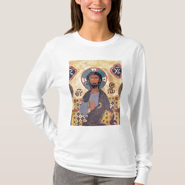 Christus inthronisierte T-Shirt (Vorderseite)