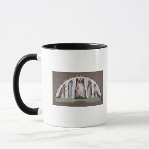 Christus inthronisierte tasse