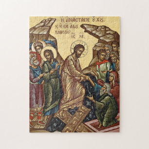 Christus ist auferstanden orthodoxe christliche Ik Puzzle