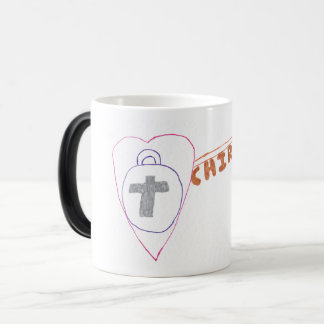 Christus ist die wichtigste Morphing-Tasse Verwandlungstasse