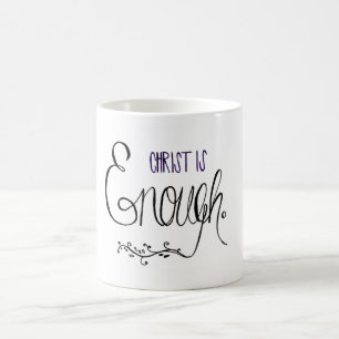 Christus ist genügend Kaffee-Tasse Tasse