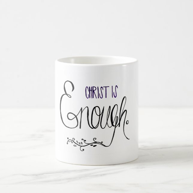 Christus ist genügend Kaffee-Tasse Tasse (Mittel)