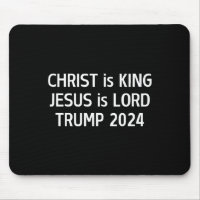 Christus ist König Jesus ist Lord Trump 2024 Chris
