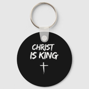 Christus ist König Jesus Katholisch Christlich Chr Schlüsselanhänger