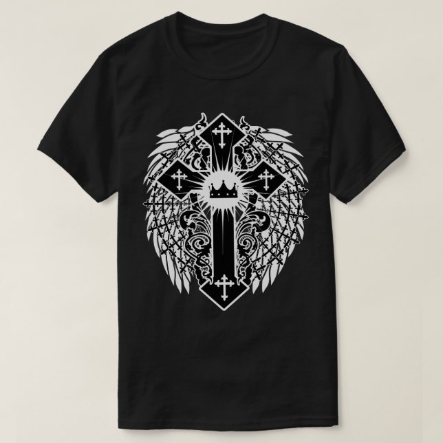 Christus ist König T-Shirt (Design vorne)