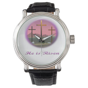 Christus ist Risen Armbanduhr