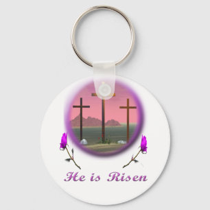Christus ist Risen Schlüsselanhänger