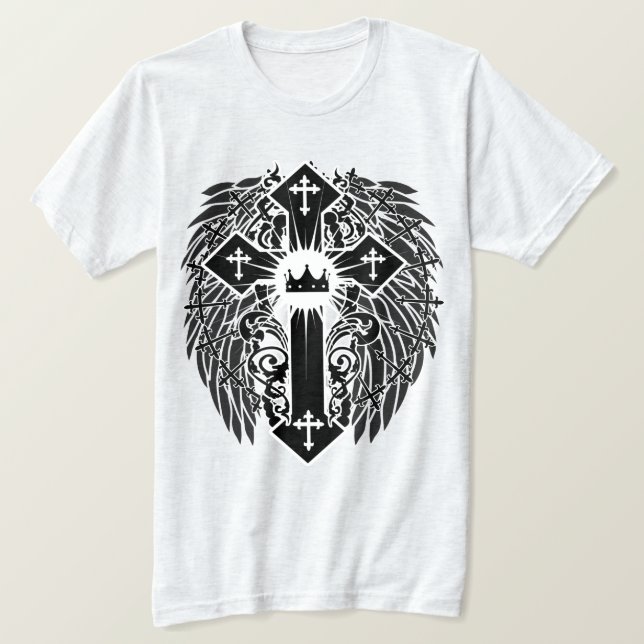 Christus ist unser Erlöser T-Shirt (Design vorne)