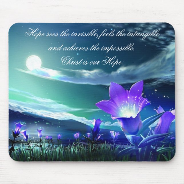 Christus ist unser Hoffnung mousepad (Vorne)