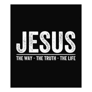 Christus Jesus Der Weg. Die Wahrheit. Das Leben Ge Fotodruck