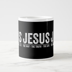 Christus Jesus Der Weg. Die Wahrheit. Das Leben Ge Jumbo-Tasse
