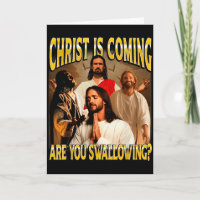 Christus kommt, bereite dein Herz Retro Männer Fra