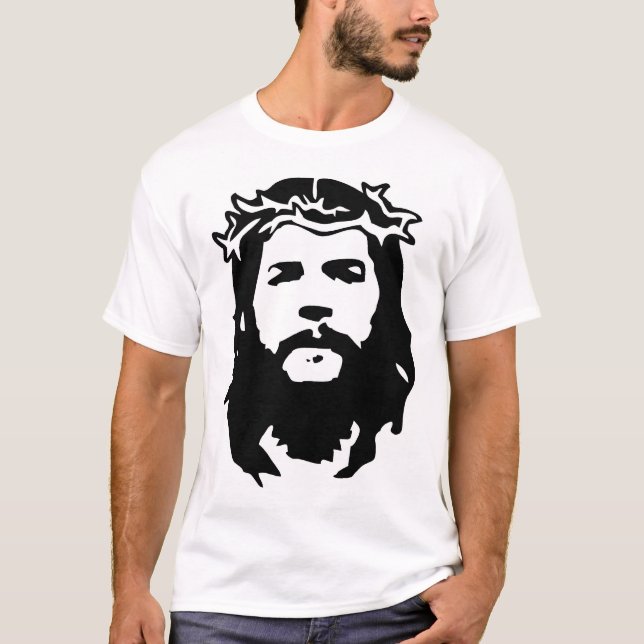 Christus-Kopf T-Shirt (Vorderseite)