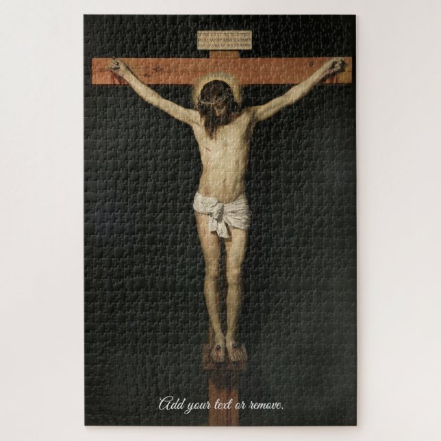 "Christus Kreuzfied" by Diego Valazquez, 1632, Puzzle (Vertikal)