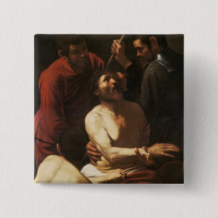Christus krönte durch Dornen, c.1602 Button