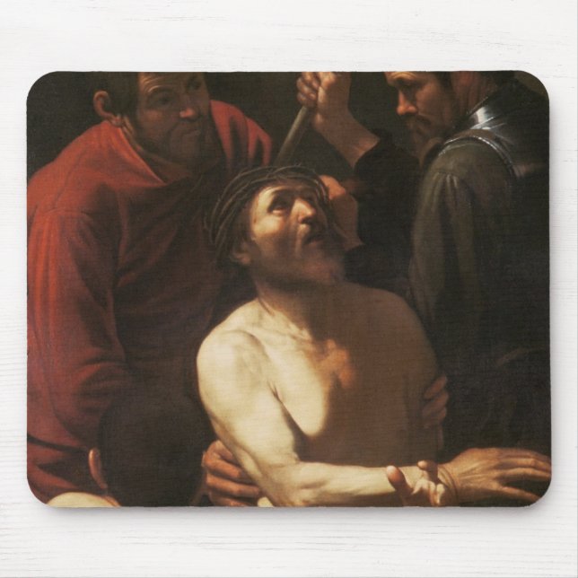 Christus krönte durch Dornen, c.1602 Mousepad (Vorne)