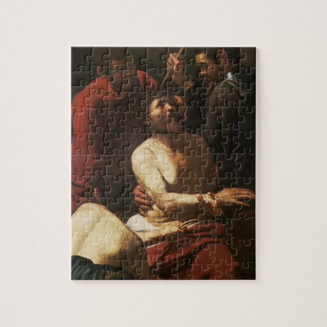 Christus krönte durch Dornen, c.1602 Puzzle (Vertikal)