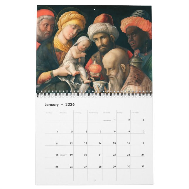 Christus-Kunst-Meisterwerk-Kalender 2012 Kalender (Jan 2026)