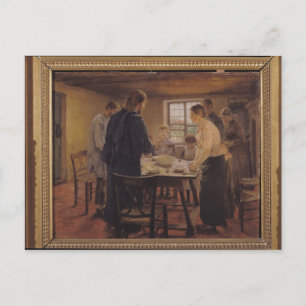 Christus mit den Bauern, c.1887-88 Postkarte