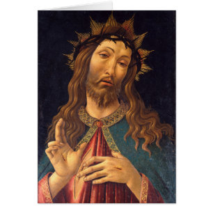 Christus mit Dornenkrone von Sandro Botticelli