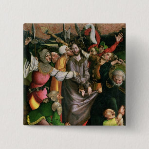 Christus nahm im Garten von Gethsemane fest Button