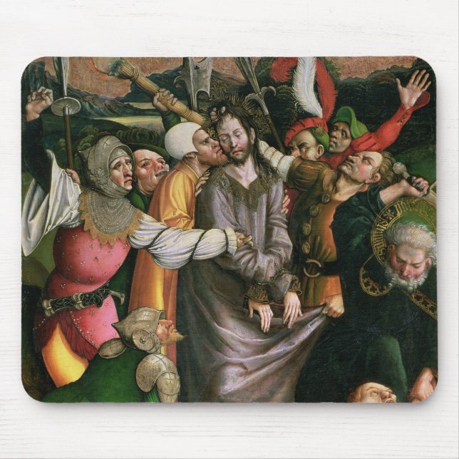 Christus nahm im Garten von Gethsemane fest Mousepad (Vorne)