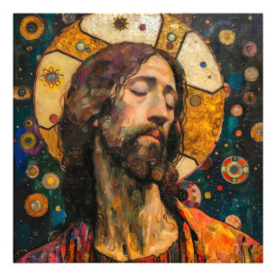 Christus. Religiöser Symbolismus Fotodruck