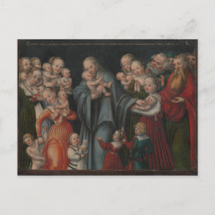 Christus segne die Kinder Postkarte