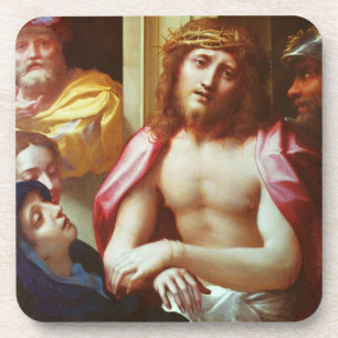 Christus stellte sich den Leuten dar (Ecce Homo) Untersetzer